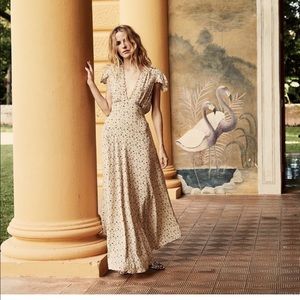 DOEN Adra dress size medium papillon floral!